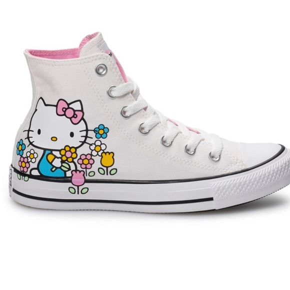converse hello kitty high tops